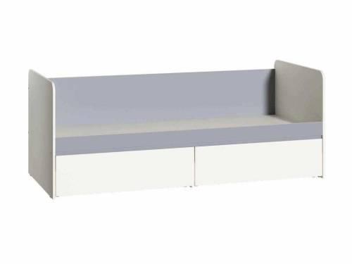 Торонто кровать 11.39 Белый/Серый