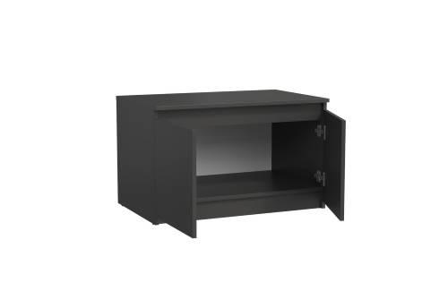 Шкаф Берген 82.03+Антресоль 82.06 (ЛДСП Диамант серый)