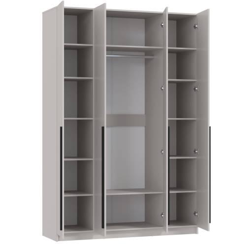Шкаф для одежды 67.13 "Брандо" (4-х дв.) ЛДСП Кашемир