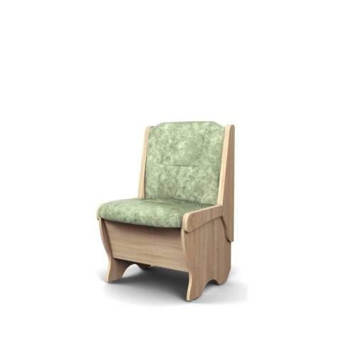 Скамья Лотос 550 / Дуб Сонома / Велюр Мохито