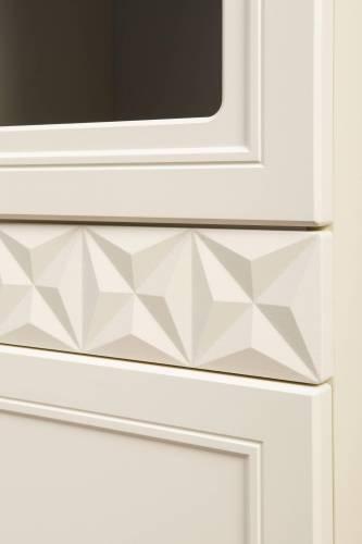 Шкаф-витрина Марион 16.397.02, Слоновая кость