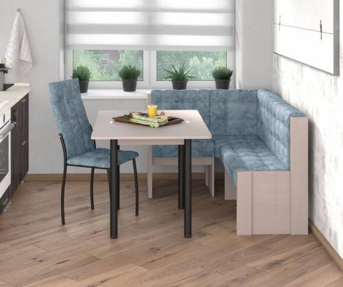 Угловая скамья Квадро бодега/ Лагуна