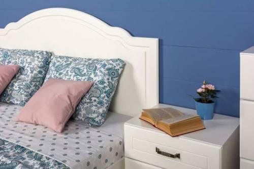 Спальня Ливерпуль вар.3 Белый/Ясень ваниль