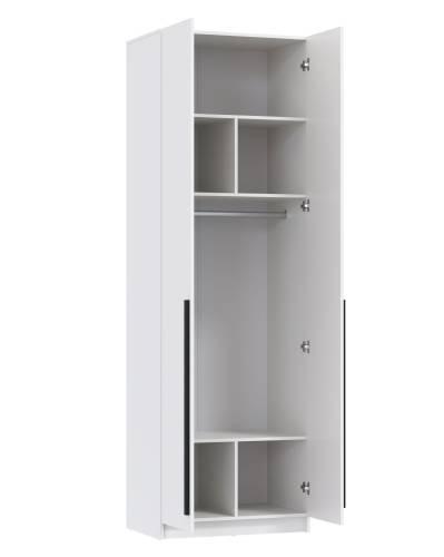 Шкаф для одежды 67.10 Брандо (2-х дв.) ЛДСП Белый