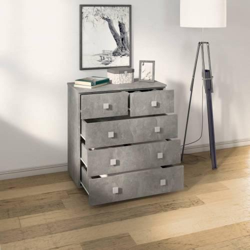 Комод Лофт-5 / Ателье светлое / Ателье светлое