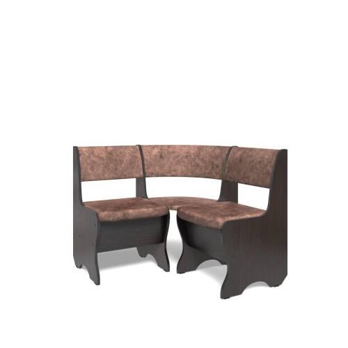 Кухонный набор Тюльпан-мини / венге / велюр Коньяк