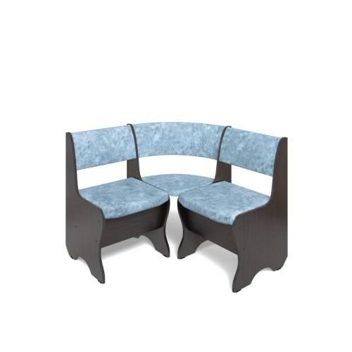 Кухонный набор Тюльпан-мини / венге / велюр Лагуна