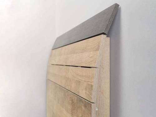 Трувор кровать 11.34 Дуб Гранж Песочный/Интра