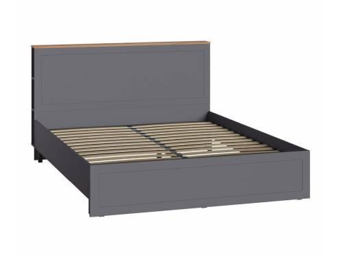 Остин Кровать 11.53 графит/дуб золотой