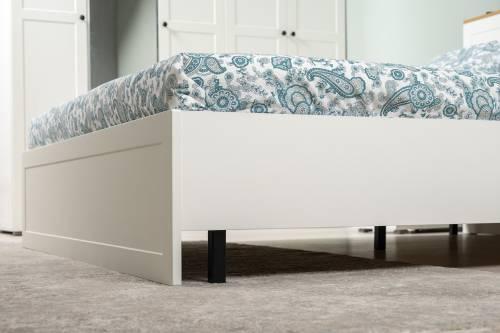 Остин Кровать 11.53 белый/дуб золотой