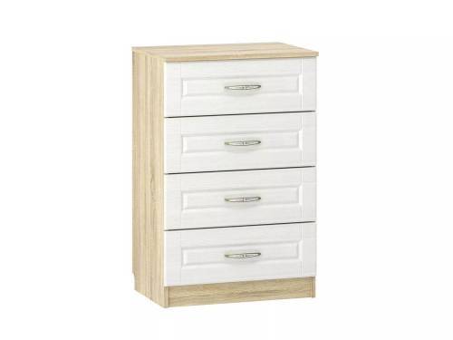 Комод НМ 040.38 Оливия Оливия Дуб Сонома/белое дерево