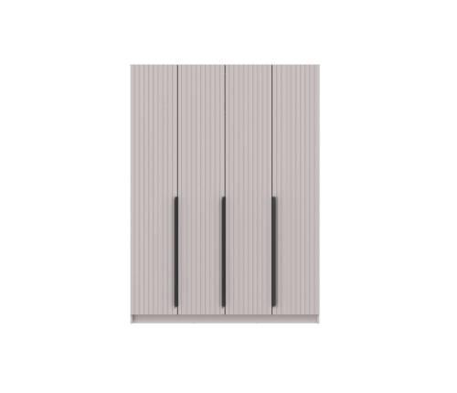 Шкаф для одежды 67.13 "Брандо" (4-х дв.) МДФ Кашемир