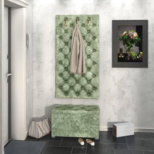 Прихожая Мишель 750 / Велюр Мохито