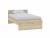 Кровать НМ 011.53-02 Симпл Дуб Сонома
