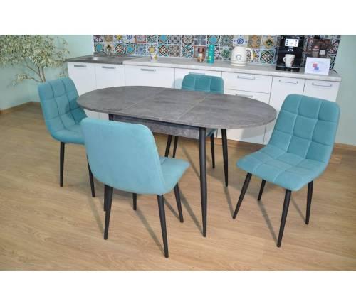 Обеденная группа Стиль Цемент темный/ бид 15 №44