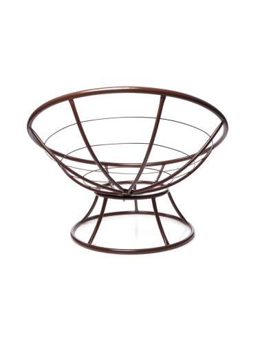 Кресло ПАПАСАН без ротанга коричневое, коричневая подушка