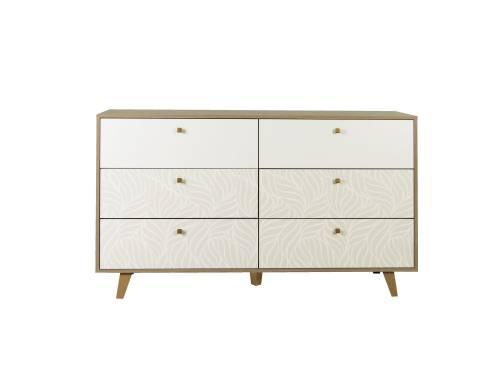 Комод 56.02-01 Адажио дуб сонома / белый