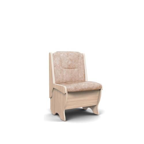 Скамья Лотос 550 / Ясень светлый / Велюр Латте