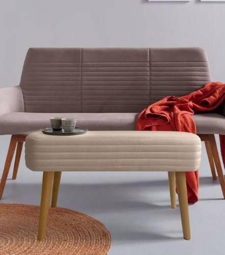 А9ГС-2 Банкетка узкая (на ножках), №N04 Бежевый