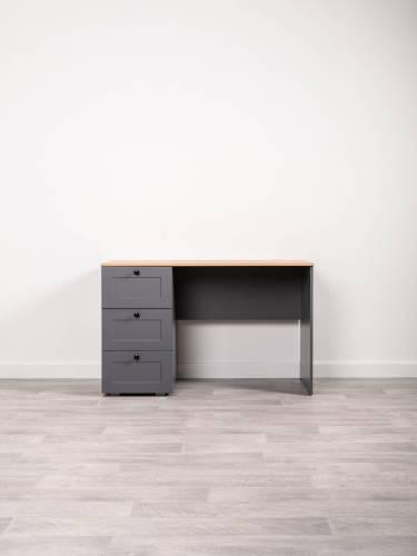 Стол письменный Остин 12.159, Серый Графит/Дуб Золотой Крафт