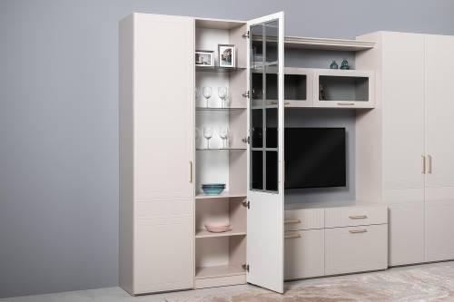 Шкаф-витрина Ричфорд 16.396, Кашемир/Моно керамика