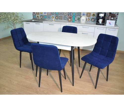 Обеденная группа Стиль Бетон белый/ бид 36 №9