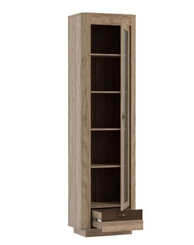 Шкаф-витрина Фантазия 34.06 дуб каньон/дуб кальяри