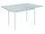 Стол обеденный раскладной СИМПЛ  / Бетон пайн белый /Опора № 2-круглая муар белый