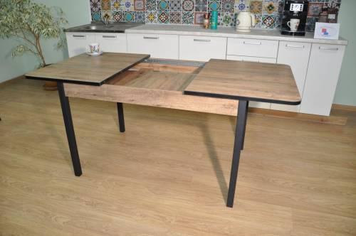 Обеденная группа Сканд Дуб веллингтон/опора черный/ бид01 №2