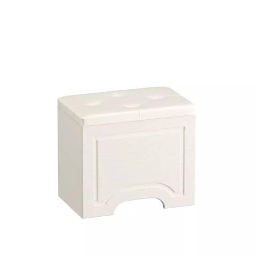 Ливерпуль Пуф 14.02 Белый/Ясень ваниль/кз.Белый