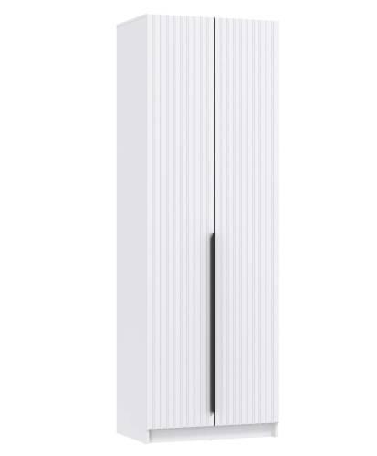 Шкаф для одежды 67.10 Брандо (2-х дв.) МДФ Белый