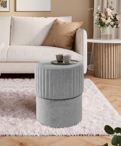 Пуф Крутящийся, №25 Серый