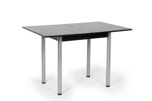 Кухонный набор Лотос ( Лотос 950 2 шт. + стол Ирис / черные опоры)  Венге / Велюр Коньяк