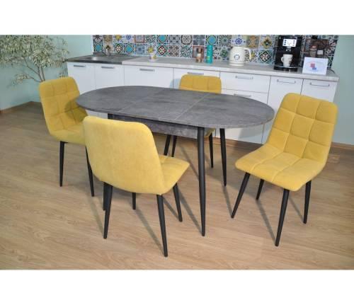 Обеденная группа Стиль Цемент темный/ бид 43 №50