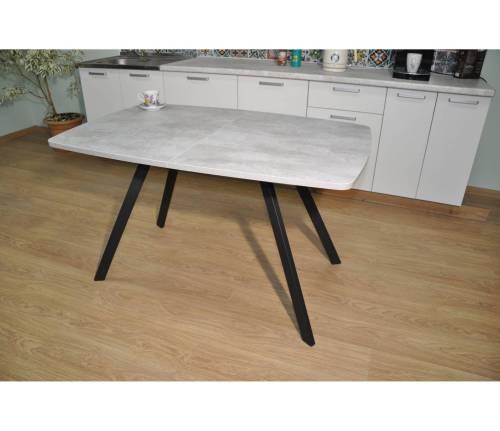 Стол обеденный раскладной Орфей Цемент светлый