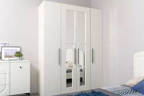 Валенсия шкаф-пенал 13.207 Белый