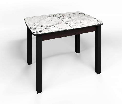 Стол СМ-1 Флорида ноги окрас квадратный венге/черный