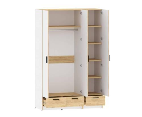 Набор шкафов Оттавия №2 / Белый / Дуб Крафт Золотой