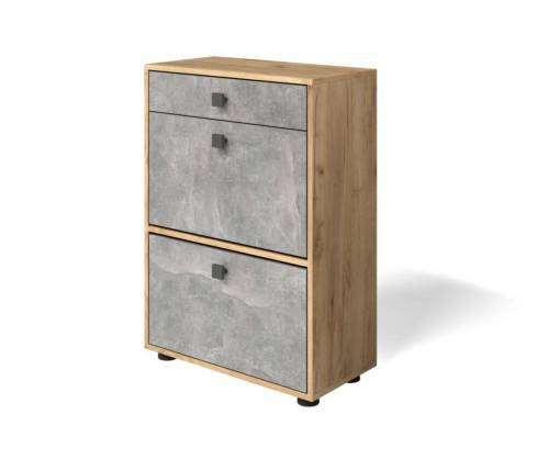 Обувница Мини-Лайт МЛ-7 дуб крафт/ателье светлое