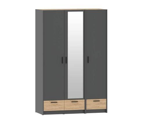 Набор шкафов Оттавия №2 / Антрацит / Дуб Крафт Золотой