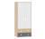 НМ 041.94 Шкаф для одежды Элиот Белый/Маренго/Баунти Песочный