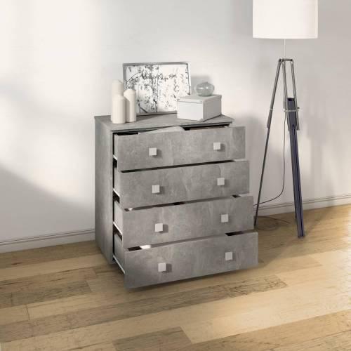 Комод Лофт-4 / Ателье светлое / Ателье светлое