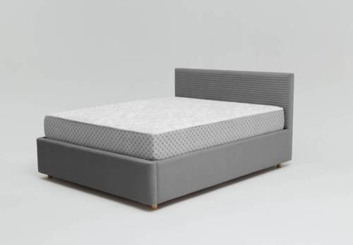 Кровать Ивент Лофт 160х200 (ПМ разборн осн.), №25 Серый