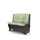 Скамья Лотос 950 / Венге / Велюр Мохито