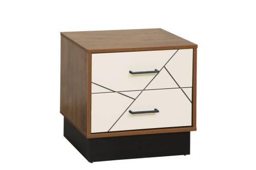 Тумба прикроватная Гамма 54.19 Таксония/Белый