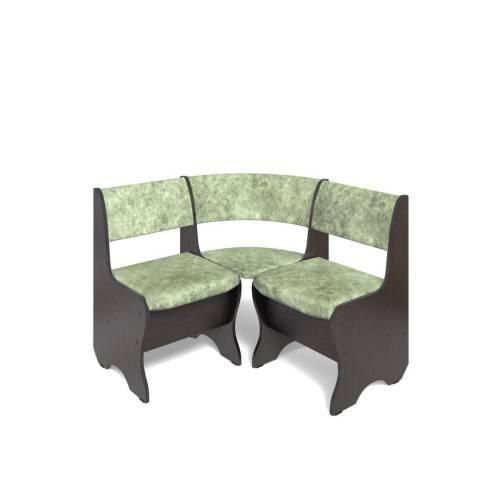 Кухонный набор Тюльпан-мини / венге / велюр Мохито