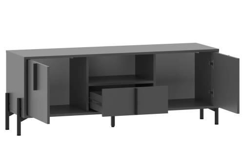 НМ 040.40 Тумба ТВА Тео, Антрацит