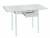 Стол обеденный ЭКО 80*60 с ящиком / Бетон пайн белый /Опора № 2-круглая муар белый
