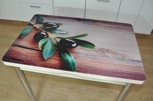 Обеденная группа Симпл фотопечать Маслины №5