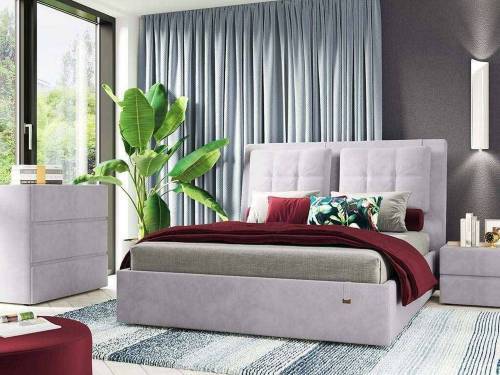 Кровать Эстер 1600 модель 311 Ультра смог